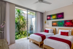 Villa Aramanis - Bamboo, Guest bedroom two plus art