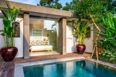 Villa Aramanis - Bamboo, Pool and bedroom four